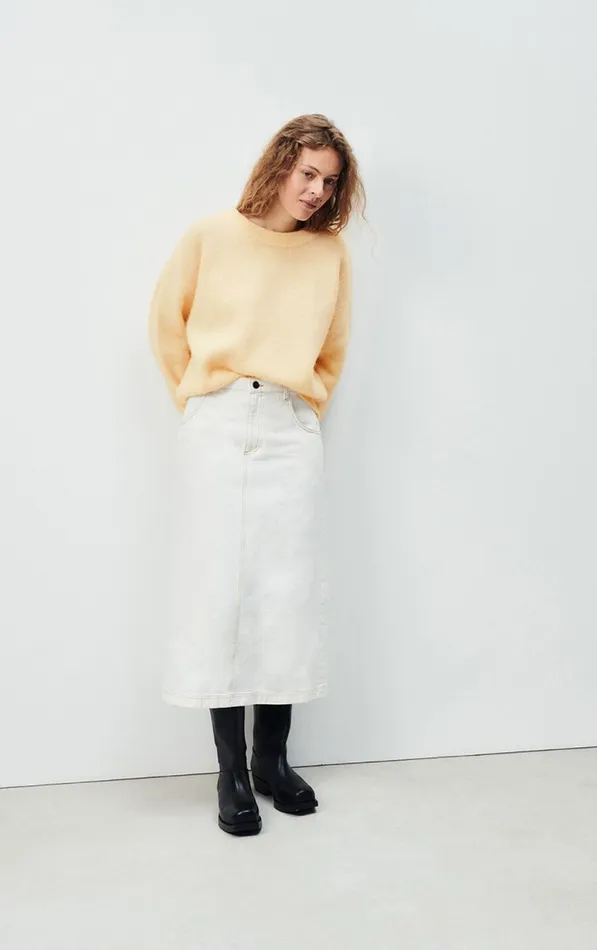 American Vintage Jumpers and Cardigans Women Jumper Vitow Melange Cheesecake American Vintage Jumpers and Cardigans Women Jumper Vitow Melange Cheesecake