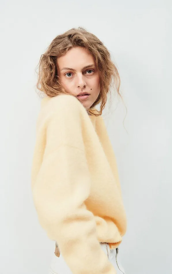 American Vintage Jumpers and Cardigans Women Jumper Vitow Melange Cheesecake American Vintage Jumpers and Cardigans Women Jumper Vitow Melange Cheesecake