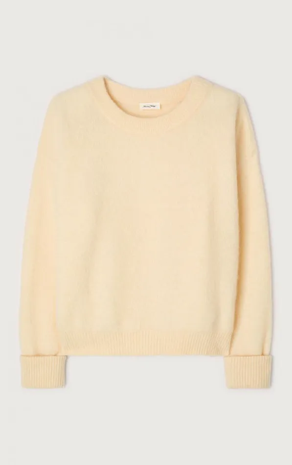 American Vintage Jumpers and Cardigans Women Jumper Vitow Melange Cheesecake American Vintage Jumpers and Cardigans Women Jumper Vitow Melange Cheesecake