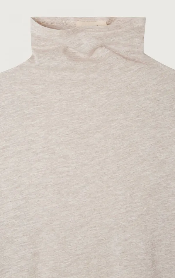 American Vintage Long Sleeve TShirts Women TShirt Jacksonville Melange Cream American Vintage Long Sleeve TShirts Women TShirt Jacksonville Melange Cream