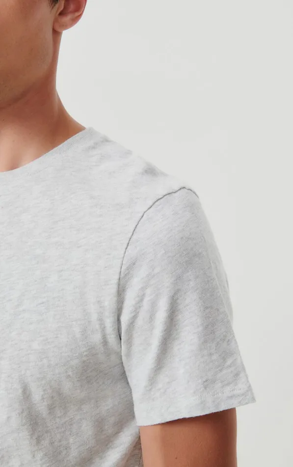American Vintage Short Sleeve TShirts Men TShirt Bysapick Polar Melange American Vintage Short Sleeve TShirts Men TShirt Bysapick Polar Melange