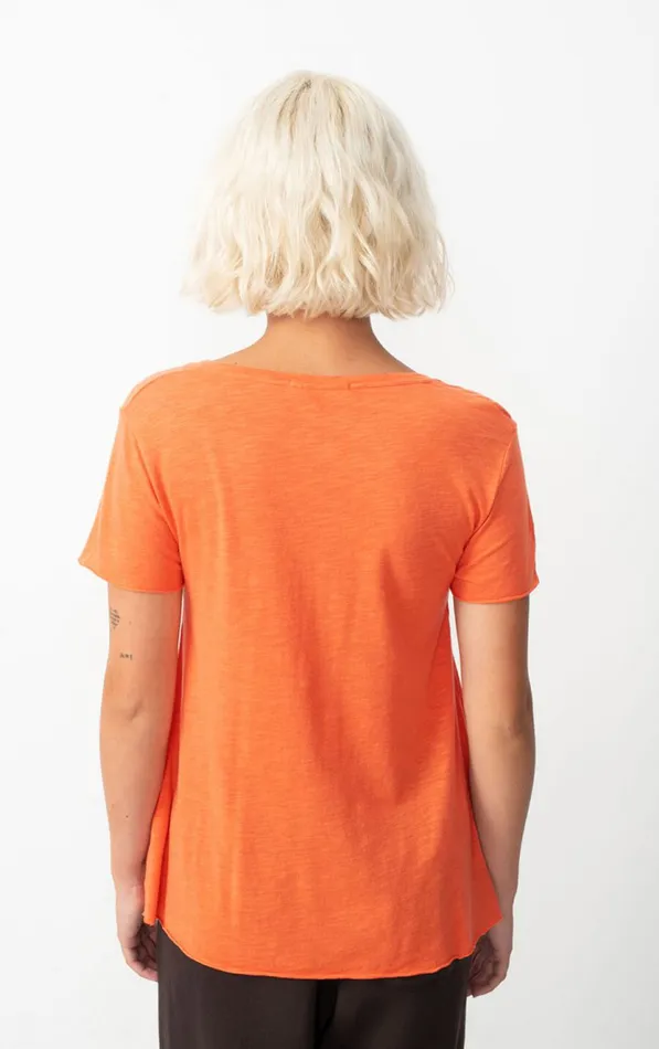 American Vintage Short Sleeve TShirts Women TShirt Jacksonville Butternut Mottled American Vintage Short Sleeve TShirts Women TShirt Jacksonville Butternut Mottled