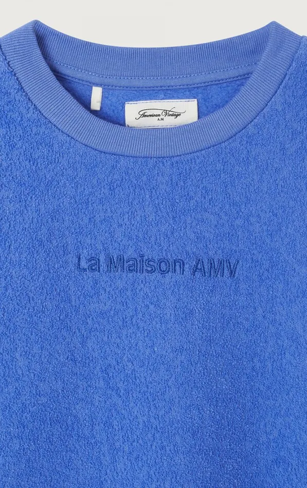 American Vintage Sweatshirts Kids Sweatshirt Bobypark Azurite American Vintage Sweatshirts Kids Sweatshirt Bobypark Azurite