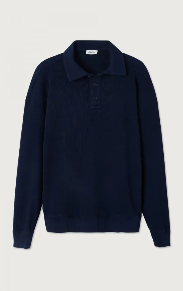 American Vintage Sweatshirts Men Sweatshirt Ryvy Navy American Vintage Sweatshirts Men Sweatshirt Ryvy Navy
