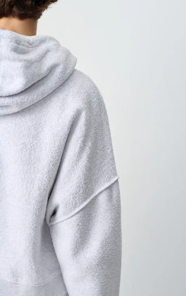 American Vintage Sweatshirts Women Hoodie Bobypark Arctic Melange American Vintage Sweatshirts Women Hoodie Bobypark Arctic Melange