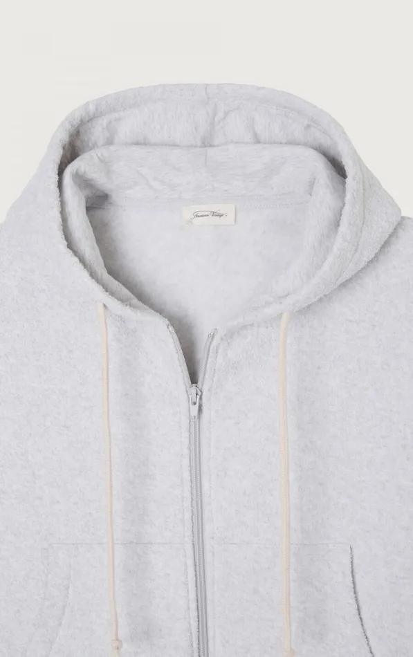 American Vintage Sweatshirts Women Hoodie Bobypark Arctic Melange American Vintage Sweatshirts Women Hoodie Bobypark Arctic Melange