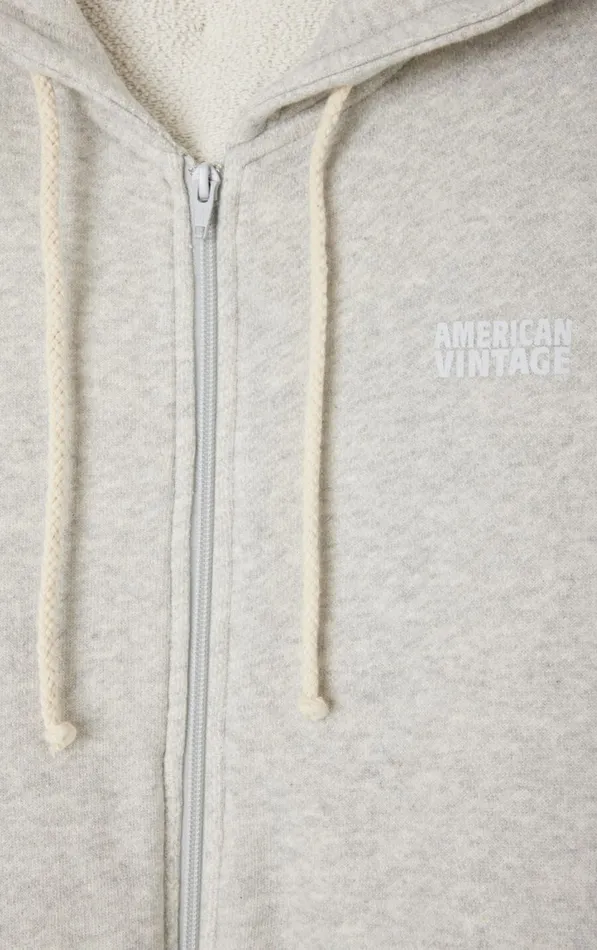 American Vintage Sweatshirts Women Hoodie Kodytown Polar Melange American Vintage Sweatshirts Women Hoodie Kodytown Polar Melange