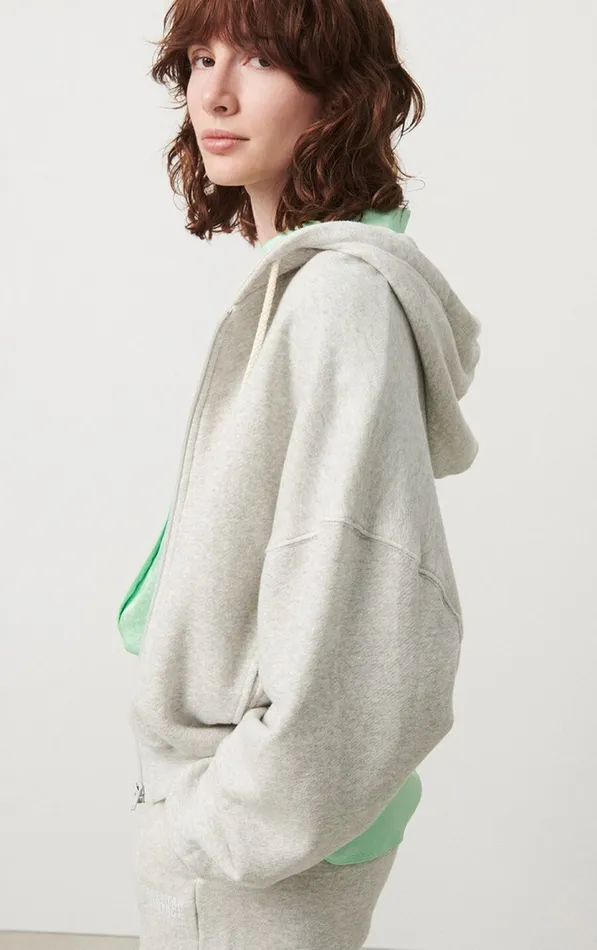 American Vintage Sweatshirts Women Hoodie Kodytown Polar Melange American Vintage Sweatshirts Women Hoodie Kodytown Polar Melange