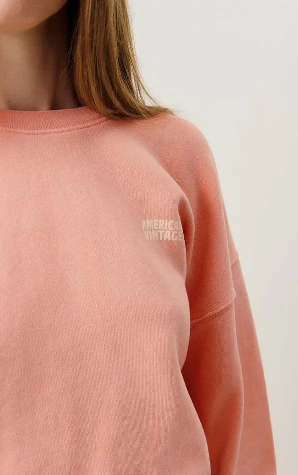 American Vintage Sweatshirts Women Sweatshirt Izubird Vintage Melba American Vintage Sweatshirts Women Sweatshirt Izubird Vintage Melba