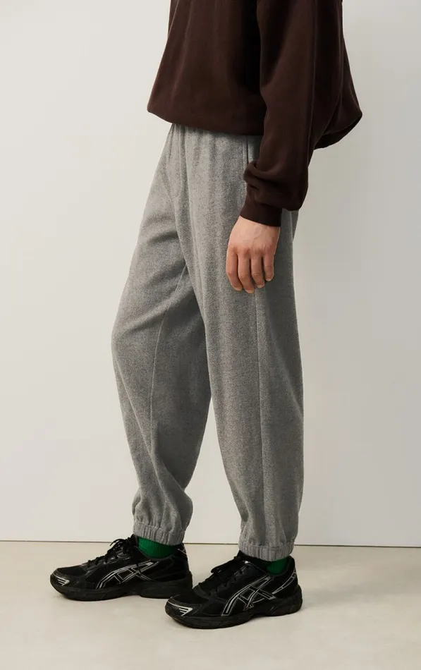 American Vintage Trousers Men Trousers Vylow Heather Grey American Vintage Trousers Men Trousers Vylow Heather Grey