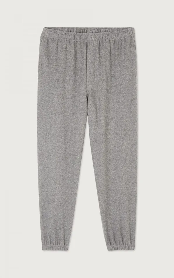 American Vintage Trousers Men Trousers Vylow Heather Grey American Vintage Trousers Men Trousers Vylow Heather Grey