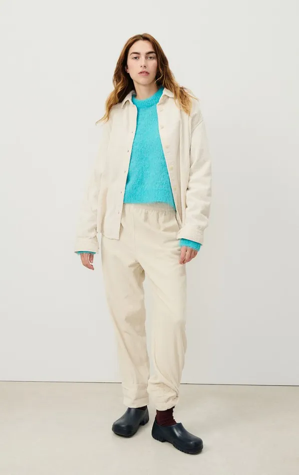 American Vintage Trousers Women Trousers Padow Ecru Vintage American Vintage Trousers Women Trousers Padow Ecru Vintage