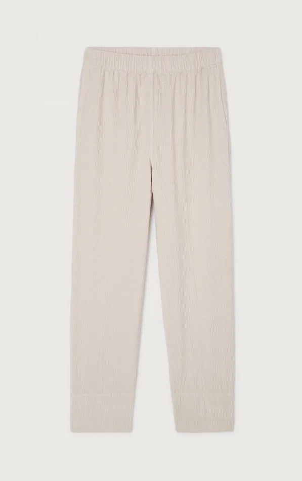 American Vintage Trousers Women Trousers Padow Ecru Vintage American Vintage Trousers Women Trousers Padow Ecru Vintage