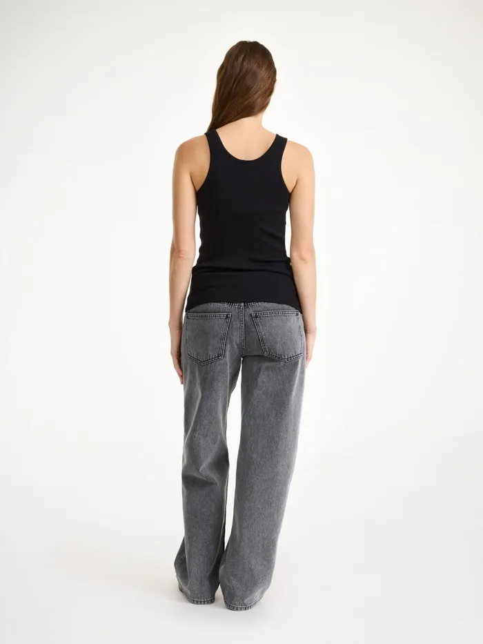 Anisa Tank Top Black Women By Malene Birger Tops and Blouses