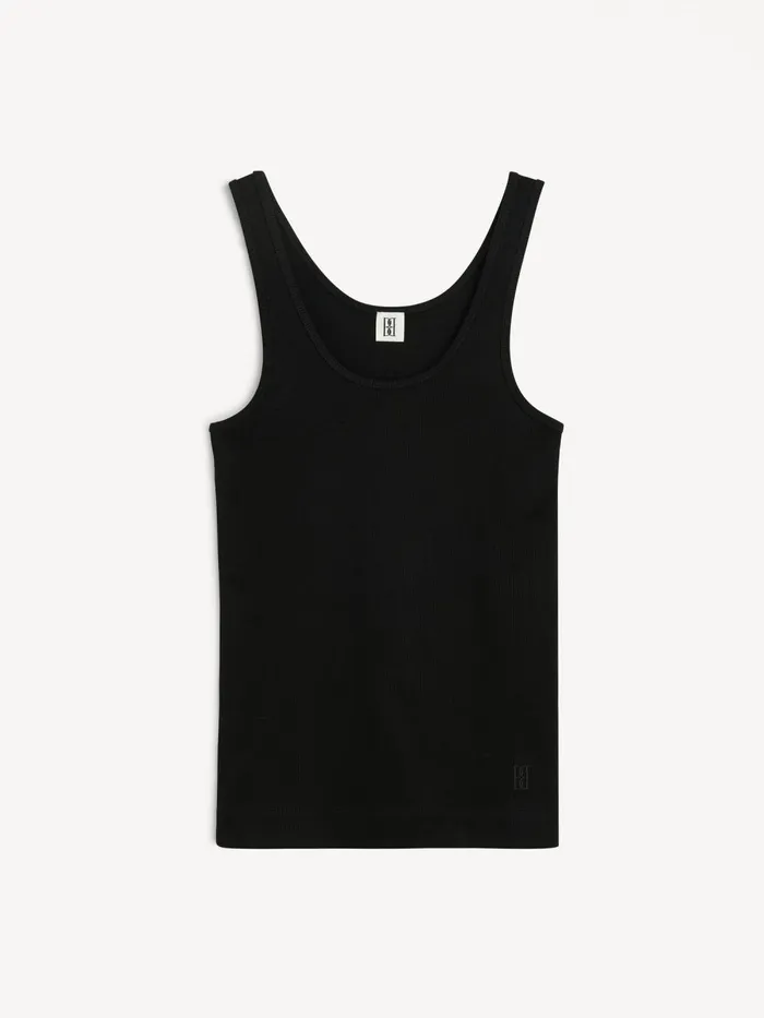 Anisa Tank Top Black Women By Malene Birger Tops and Blouses