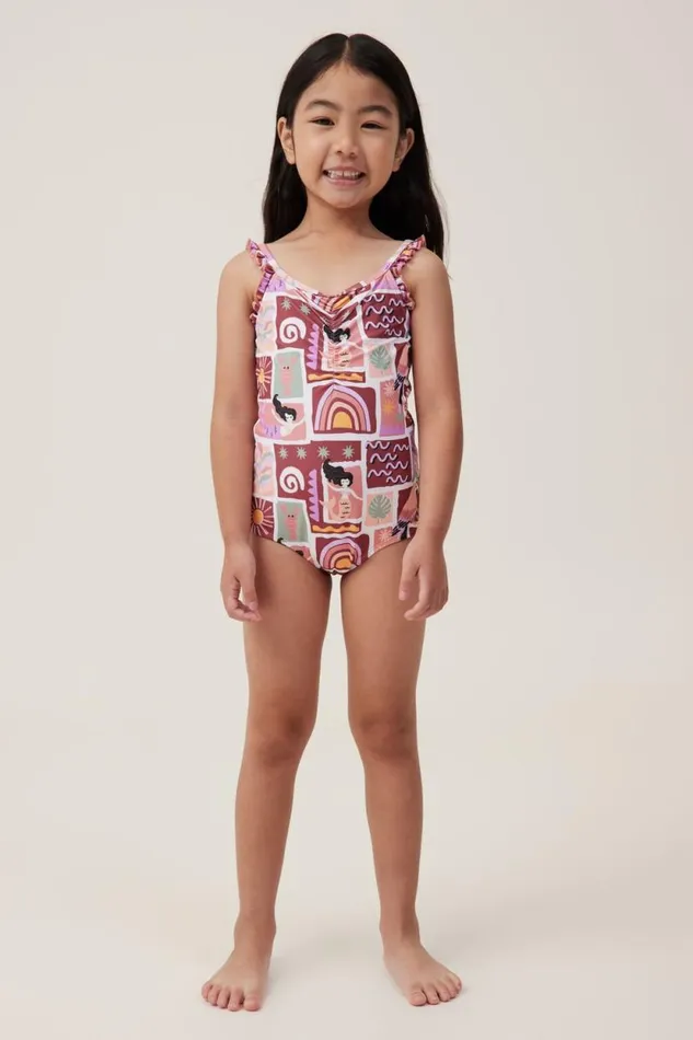 Arabella One Piece Hennaparadise Mermaid Girls Cotton On Swimwear Arabella One Piece Hennaparadise Mermaid Girls Cotton On Swimwear