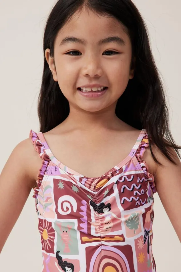 Arabella One Piece Hennaparadise Mermaid Girls Cotton On Swimwear Arabella One Piece Hennaparadise Mermaid Girls Cotton On Swimwear