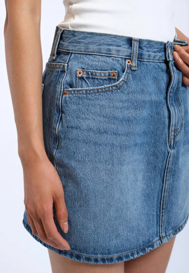 Arch Skirt 8211 Stream Sky Used Stream Sky Used Women Dr Denim Skirts and Dresses