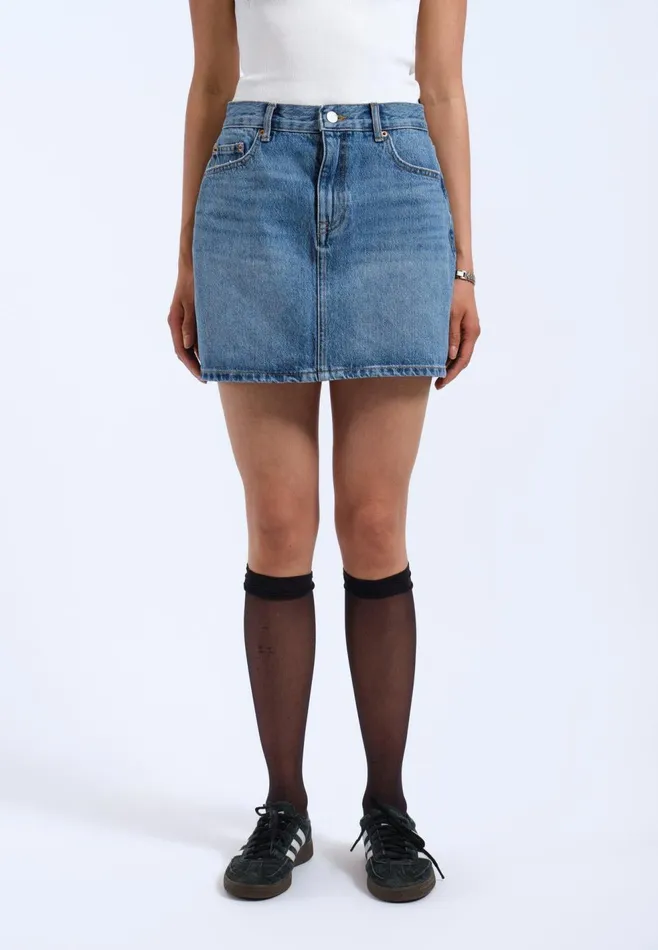 Arch Skirt 8211 Stream Sky Used Stream Sky Used Women Dr Denim Skirts and Dresses
