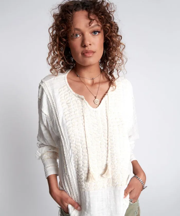 ARTISAN HAND MADE TOP Women One Teaspoon Tops