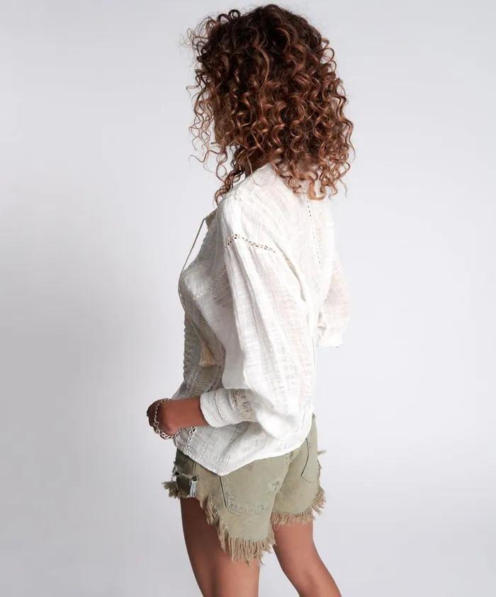 ARTISAN HAND MADE TOP Women One Teaspoon Tops