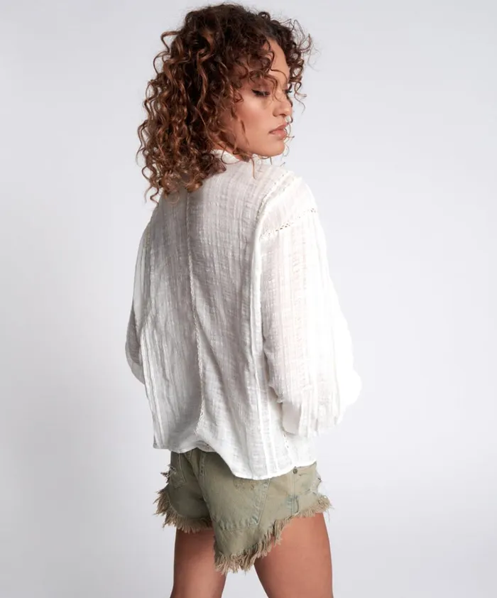ARTISAN HAND MADE TOP Women One Teaspoon Tops