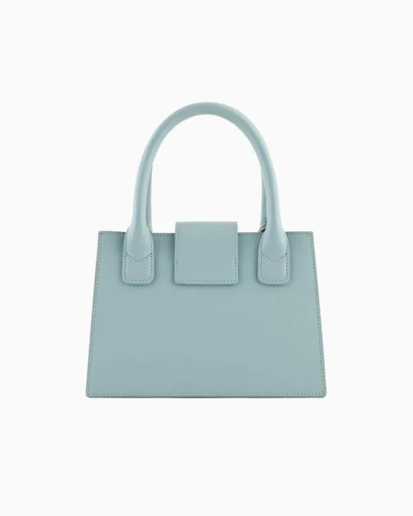 ASV Small Trapeze Handbag Lightblue Women Armani Handbags ASV Small Trapeze Handbag Lightblue Women Armani Handbags