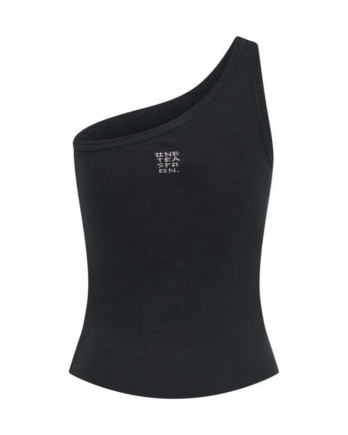 ASYMMETRICAL RIB TANK TOP Women One Teaspoon Tops ASYMMETRICAL RIB TANK TOP Women One Teaspoon Tops