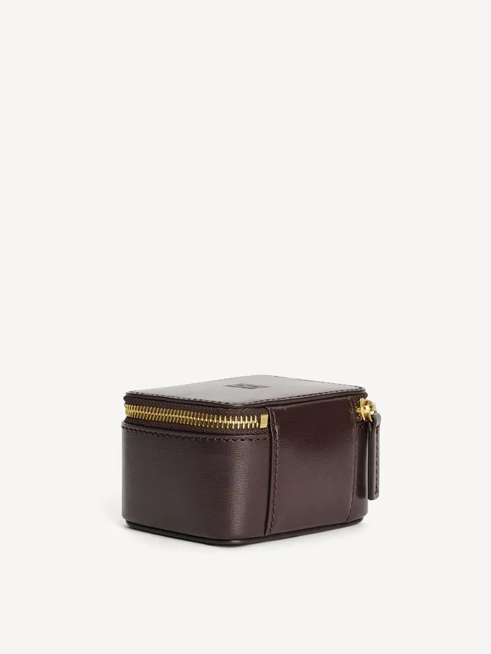 Aya Bijoux Jewellery Bag Dark Brown Women By Malene Birger Beauty Bags