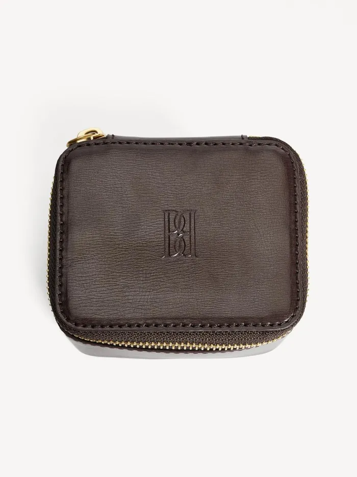 Aya Bijoux Jewellery Bag Dark Brown Women By Malene Birger Beauty Bags