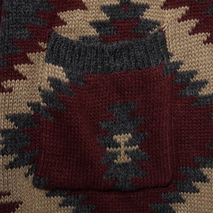 Aztec Duster Sweater Wine Women Stetson Sweaters