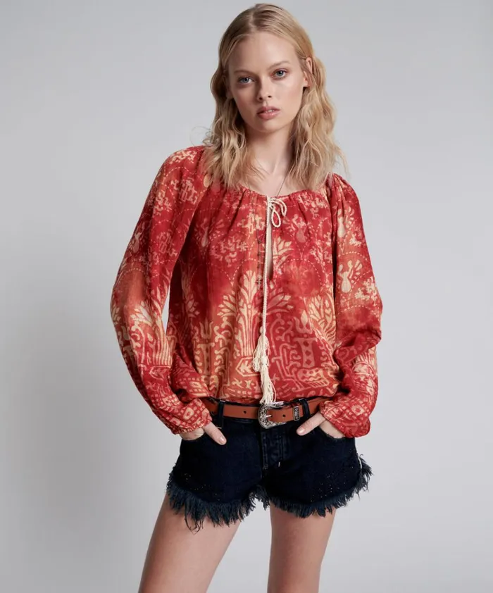 BABYLON GARDEN MINOAN TOP Women One Teaspoon Tops