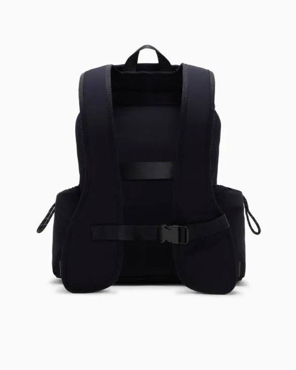 Backpack With Side Pockets Navyblue Men Armani Backpacks Backpack With Side Pockets Navyblue Men Armani Backpacks