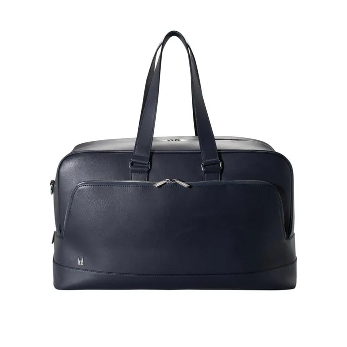 Backpacks and Suitcases Men Moreschi Navy Blue Leather Bag