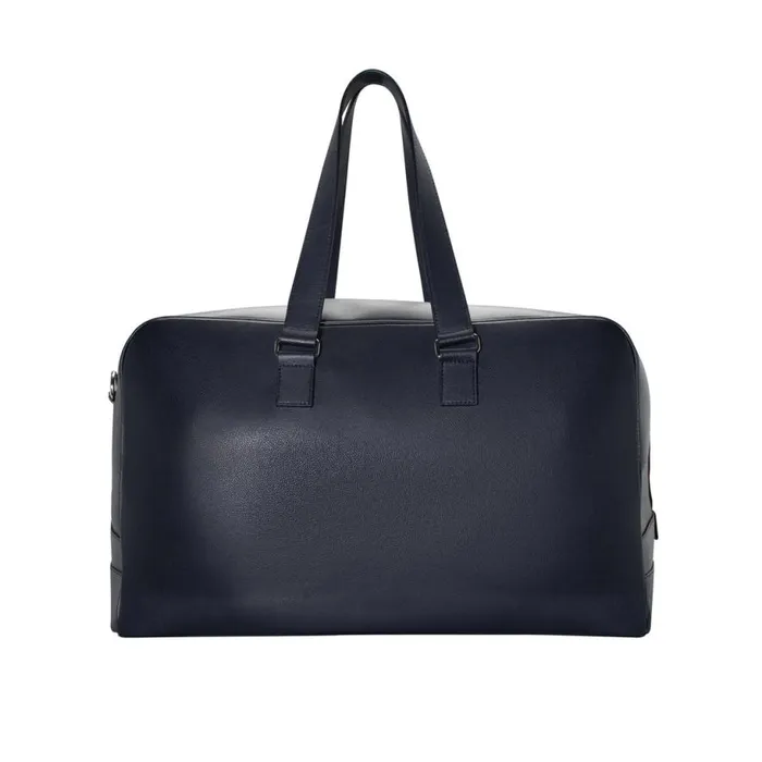 Backpacks and Suitcases Men Moreschi Navy Blue Leather Bag