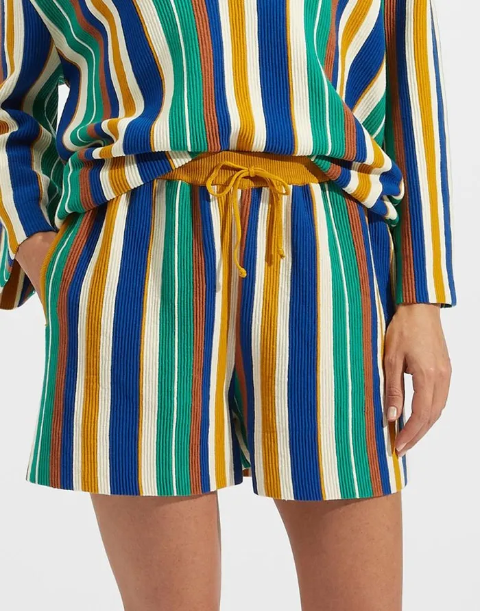 Bay PullUp Shorts Multicolor Verde Women La Double J Shorts and Pants