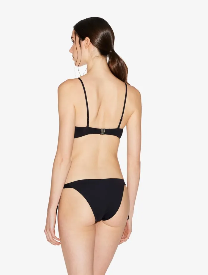 Bikini Brief In Black With Beading Swim La Perla Bikinis