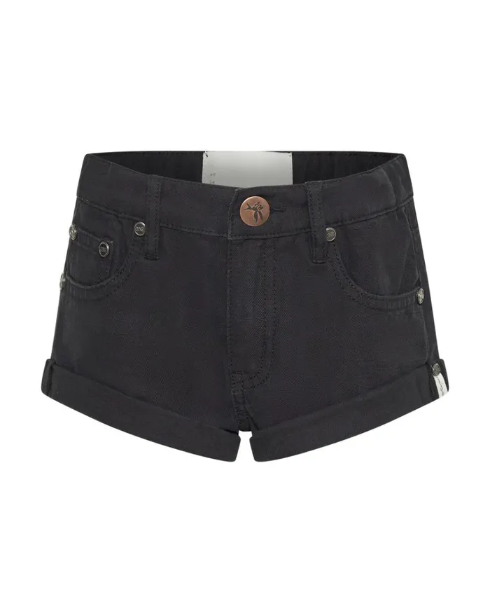 BLACK KIDS BANDIT SHORTS Kids One Teaspoon Kids BLACK KIDS BANDIT SHORTS Kids One Teaspoon Kids