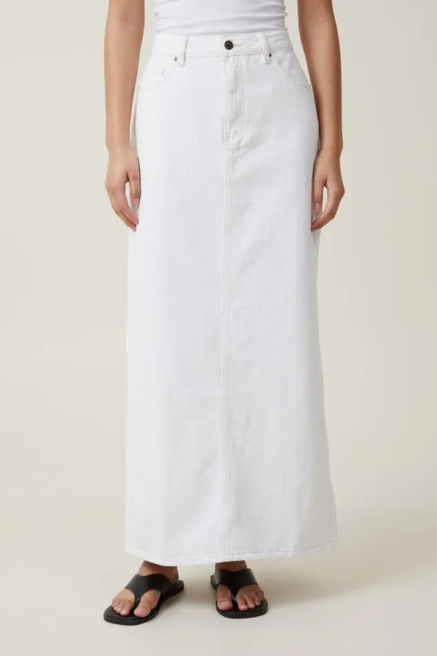 Blake Denim Maxi Skirt Whitehaven Women Cotton On Skirts