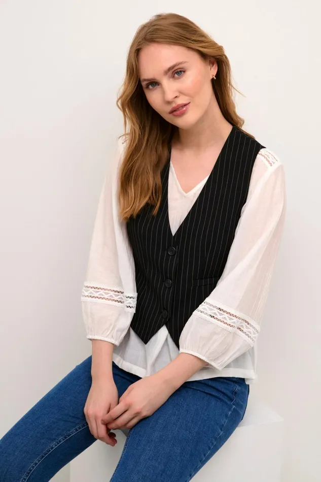 Blazers and Waistcoats Women CULTURE CUbritt Waistcoat