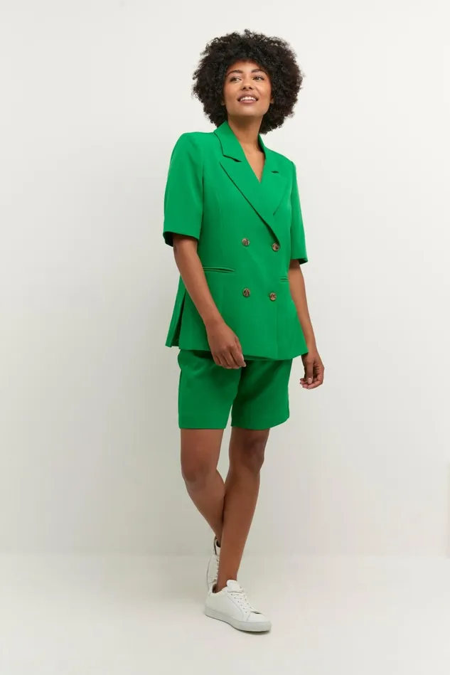 Blazers and Waistcoats Women CULTURE CUcenette Blazer Jolly Green