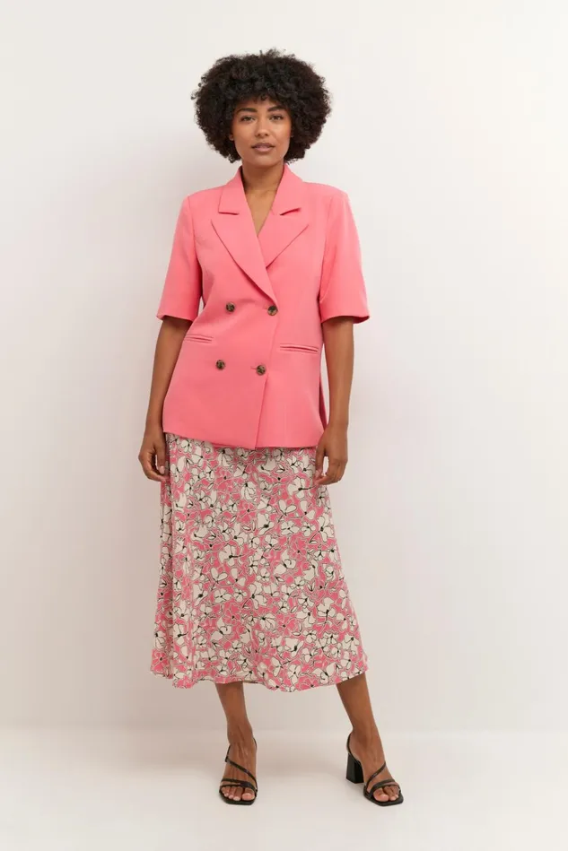 Blazers and Waistcoats Women CULTURE CUcenette Blazer Sun Kissed Coral