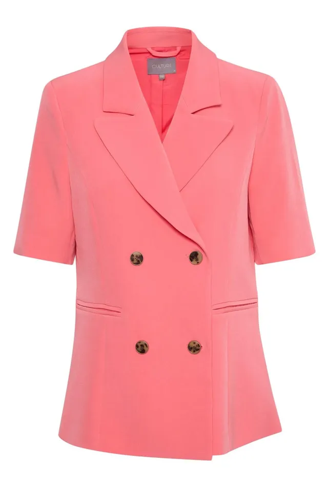 Blazers and Waistcoats Women CULTURE CUcenette Blazer Sun Kissed Coral