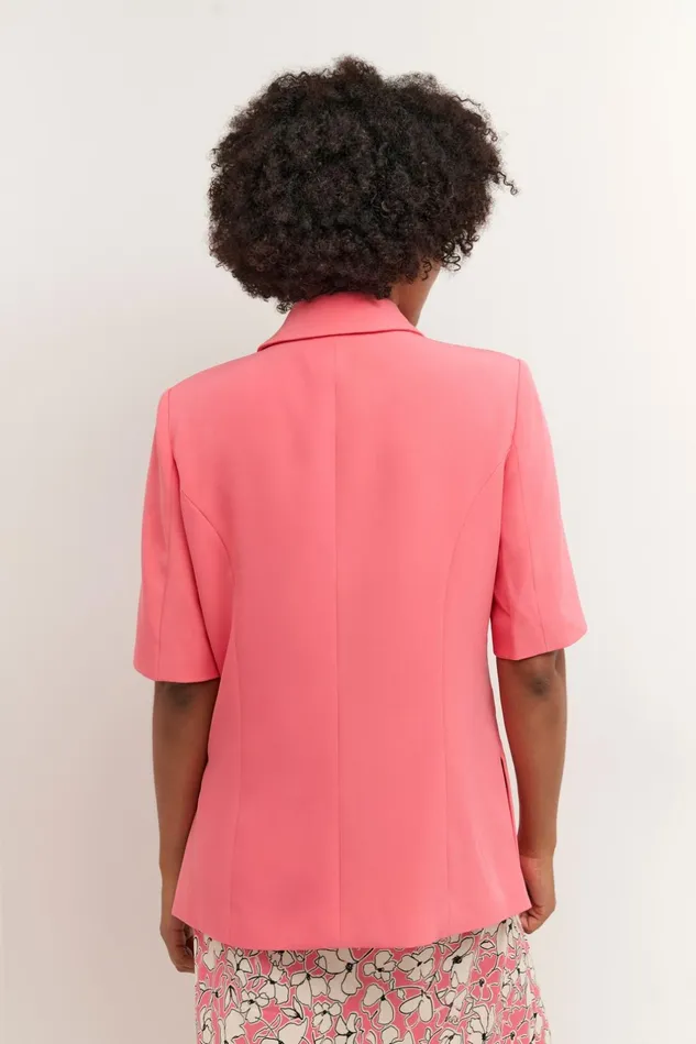 Blazers and Waistcoats Women CULTURE CUcenette Blazer Sun Kissed Coral