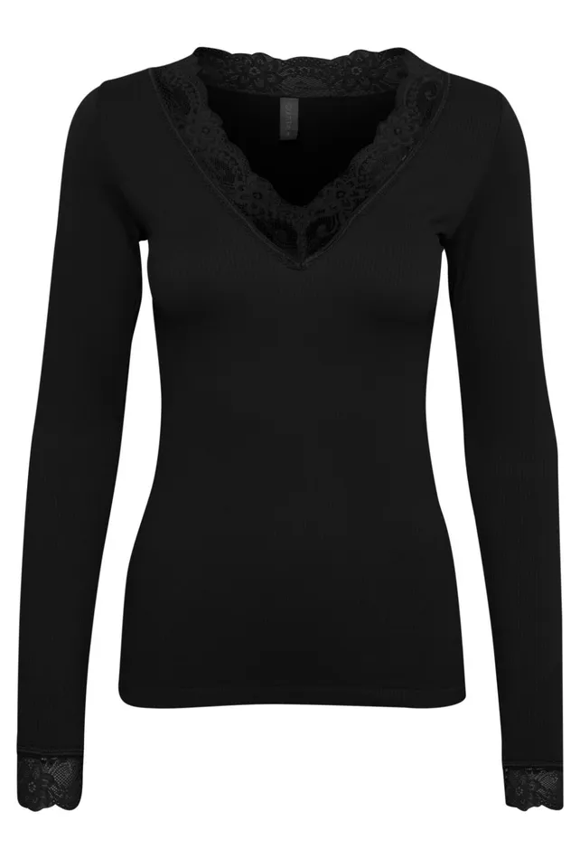 Blouses Women CULTURE CUcamilla Tshirt Black