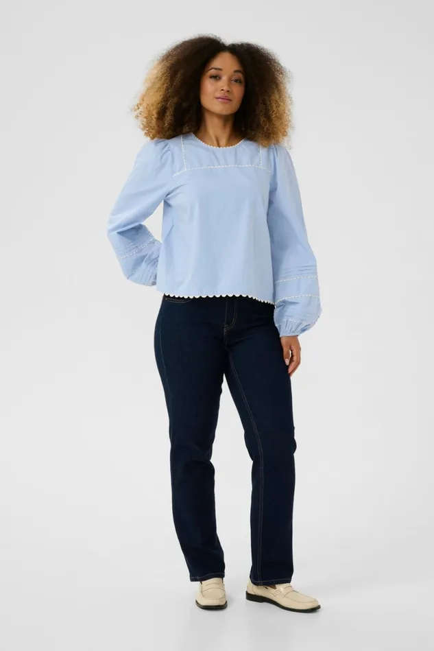 Blouses Women CULTURE CUmaldi Blouse Forever Blue