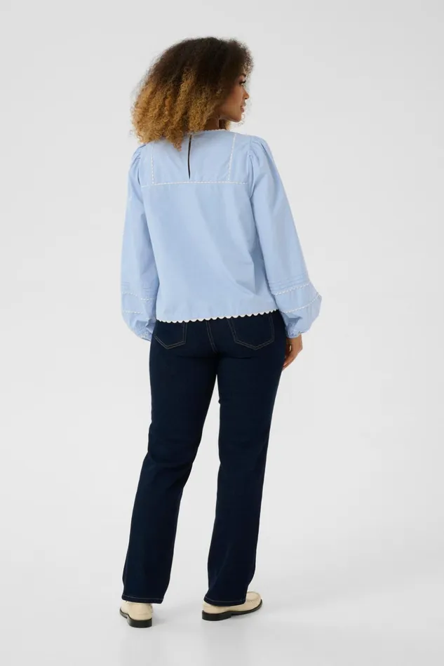 Blouses Women CULTURE CUmaldi Blouse Forever Blue