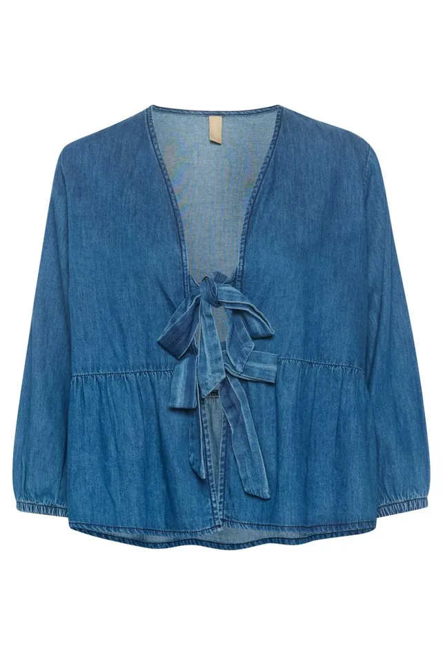 Blouses Women CULTURE CUspenca Denim Blouse