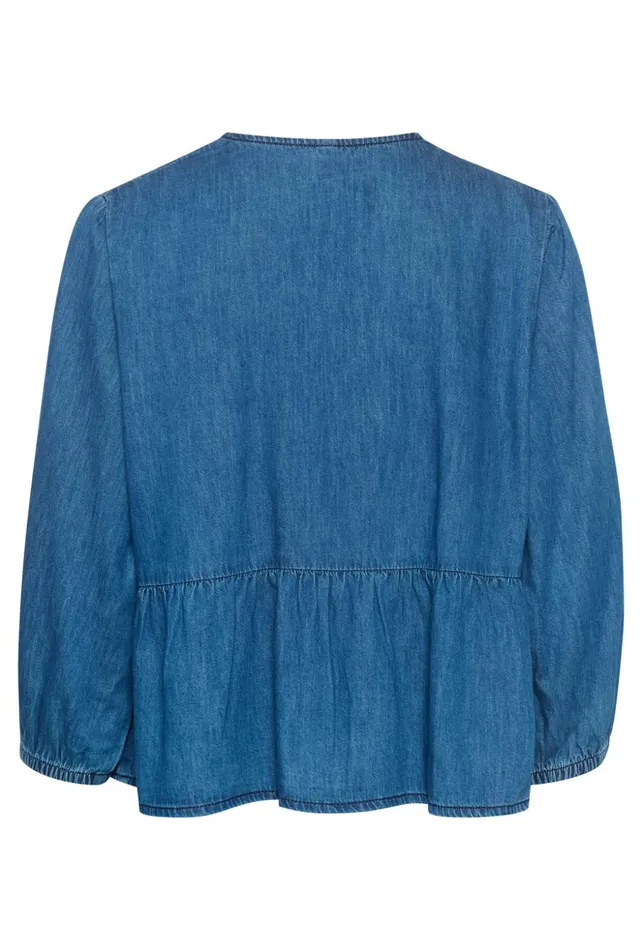 Blouses Women CULTURE CUspenca Denim Blouse