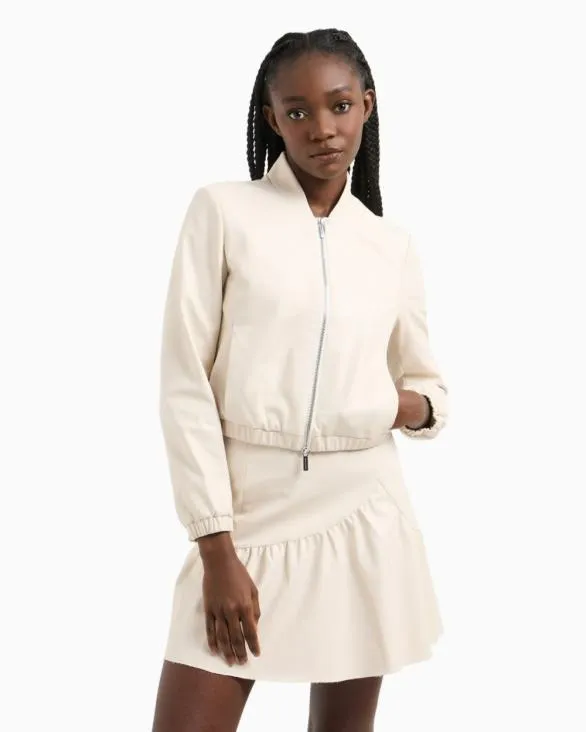 Blousons White Women Armani Outerwear Blousons White Women Armani Outerwear